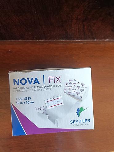 steril sargi paketi: NOVA FIX – Hipoallergen elastik cərrahi yapışqan lent (plaster) — 3