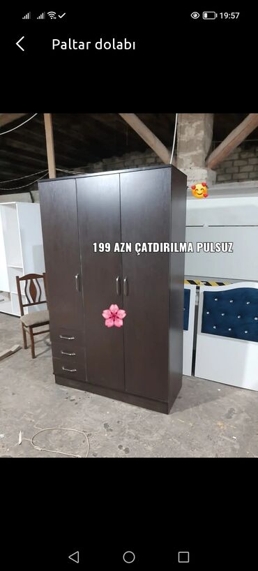 Dolablar: 1410 azn baslayan qiymetler 2qapi 90-195-45dolab 3qapi 120-195-45 — 25