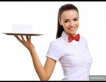 qar qiz: Afisant qiz teleb olunur Saat 16:00 dan 00:00 dek 20 azn maaş — 1