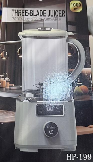 Blenderlər: Portativ və şarj olunan blender/sokçəkən – HP-199 Mətbəxdə gündəlik — 2