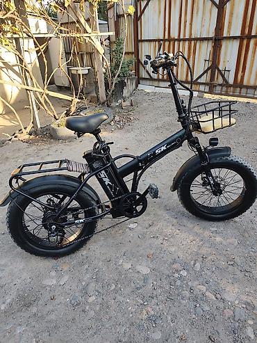 Электровелосипеды: Электровелосипед складной SK X1 Fat-Tire Особенности и комплектация — 4