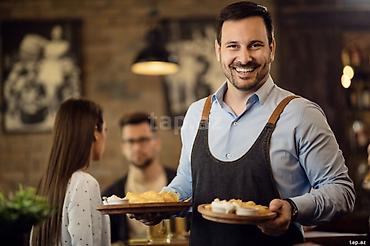 Otel, kafe, restoranlar: Kafe və restoranlar üçün peşəkar ofisiant xidməti - Mehriban, sürətli — 1