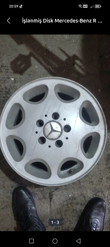 Disklər: İşlənmiş Disk AMG R 15, 5 Boltlu