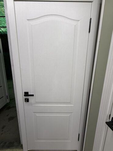 двери от ванной комнаты размер 200 на 60: Межкомнатная глухая дверь, Ламинированная, цвет - Белый, 200 * x 80 см