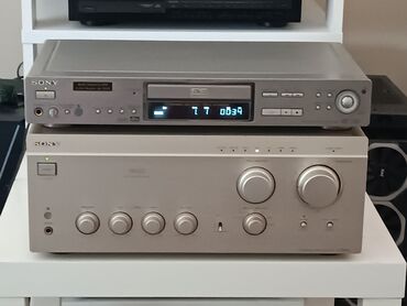 Pojačala i prijemnici: Sony Ta-Fa 5 ES serija (zlatno/srebrni finiš) - Težak, aluminijumski — 4