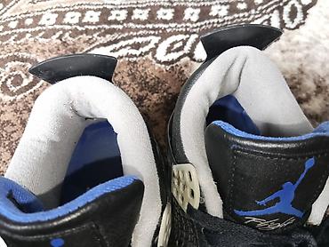 jordan 4: Мужские кроссовки, 40, Air Jordan, Б/у, цвет - Черный — 6