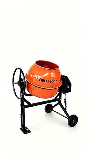 deco: Бетоносмеситель DECO Tools, электрический - Объем барабана — 1