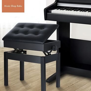 mebel ikinci əl: Piano oturacaq keyfiyyətli. Tənzimlənən və ayarlanan