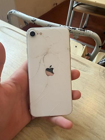 IPhone SE 2020, 64 GB, Ağ, Qırıq lalafo.az -da IPhone SE 2020, 64 GB, Ağ, Qırıq