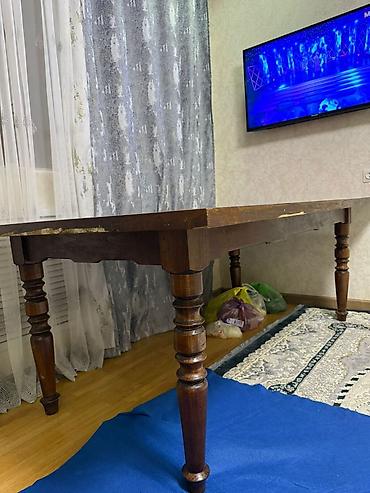 Столдор: Зал үчүн үстөл, Колдонулган, Бүктөө эмес, Тик бурчтуу — 7