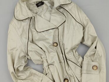 spodnie woskowane beż: A&A, Women`s trench, size 3XL (EU 46)