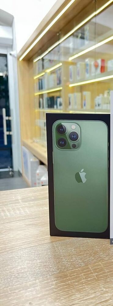 green velosiped: IPhone 13 Pro, 256 GB, Alpine Green, Zəmanət