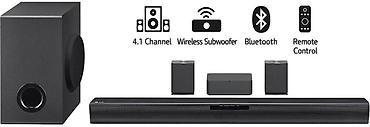 11 pro 64: LG 4.1 Kanal Soundbar Ev Teatrı Sistemi - Komplekt: soundbar, simsiz — 7