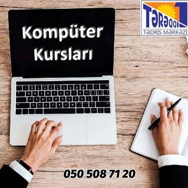 Sürücülük kursları: Kompüter kursu: Microsoft Windows, Microsoft Office, Əyani, Fərdi, Qrup