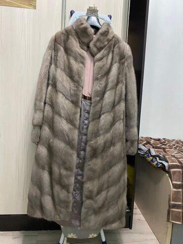 чемоданы бишкек дордой цены: Шуба, Норка, Длинная модель, 2XL (EU 44)