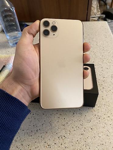 Apple iPhone: IPhone 11 Pro Max, 64 GB, Qızılı, Face ID — 1