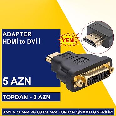 Digər kompüter aksesuarları: HDMİ Adapterlər SAYLA ALANA VƏ USTALARA TOPDAN QİYMƏTLƏ VERİLİR! ⭐HDMİ — 7
