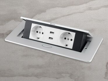 удленитель катушка: ❗️Встраиваемая выдвижная розетка в столешницу с USB и Туре-С❗️