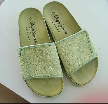 noseno: Pepe Jeans London ženske papuče – model sa širokim gornjim kaišem - — 4