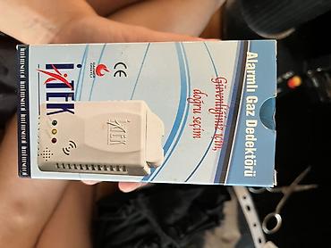 hamam ucun perde: İTEK Alarmlı Qaz Dedektoru • Məhsul tipi: Divara qoşulan qaz sızması — 1