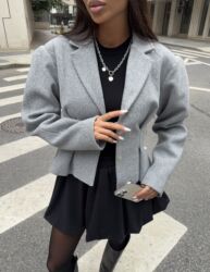 Пиджаки, жакеты: Пиджак, Классическая модель, Кашемир, Приталенная модель, Турция, S — 11