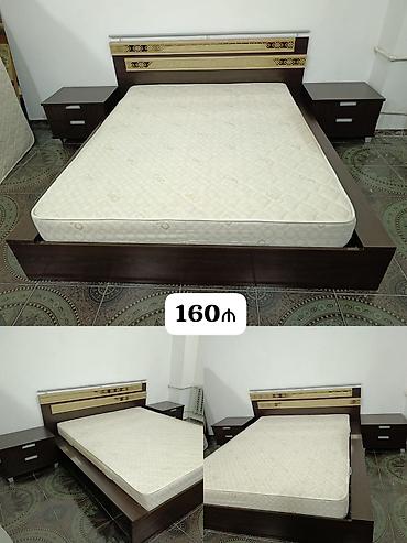 embawood dolablar: Embawood istehsalı taxt yaxşı vəziyyətdə yarı ortopedik matrasla 2 — 1