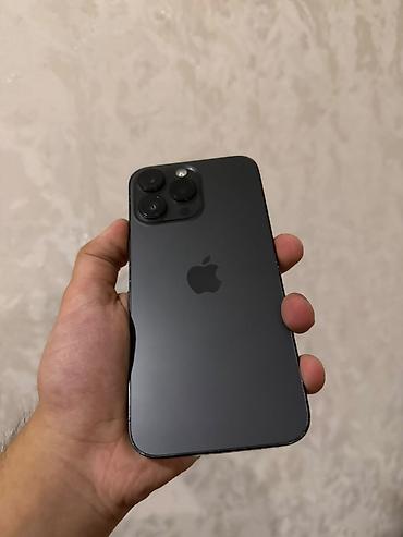 IPhone 14 Pro Max, 256 GB, Qara, Zəmanət, Simsiz şarj, Face ID