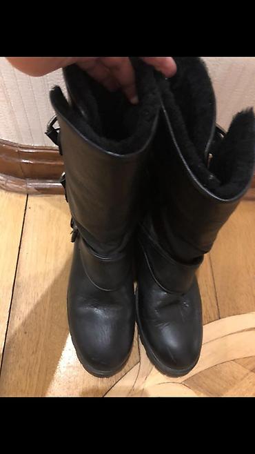 qadın botları: Massimo Dutti, Ölçü: 36, rəng - Qara, İşlənmiş — 3