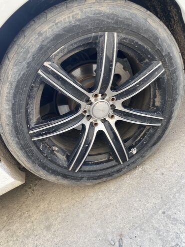 диск на мерседес: Дисктер R 18 Toyota, Комплект, тешиктери - 8, Колдонулган