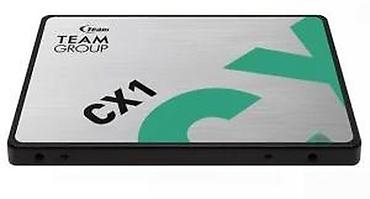 Hard diskovi, eksterni diskovi: TEAMGROUP CX1 Classic SSD – 480 GB - Tip: 2.5" SATA III SSD (6 Gb/s) — 9