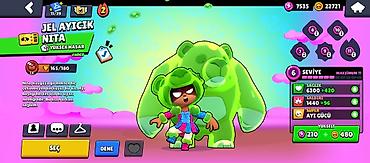 Sikkələr: Brawl Stars hesabı – RAMKO profili - Kupa: mövsüm rekordu 8068, ümumi — 5