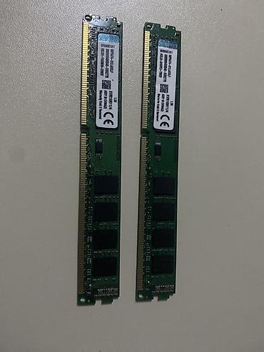 Operativ yaddaş (RAM) Kingston, 4 GB, 1333 Mhz, DDR3, PC üçün, İşlənmiş