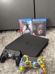 сони плейстейшон 4: PS4 slim 1 tb На пломбах Два оригинала джойстики Два диска. Корея