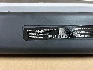 Ostali kuhinjski aparati: Vakuumska mašina za zavarivanje kesa – “Vacuum Sealer Z” Opis: - — 13