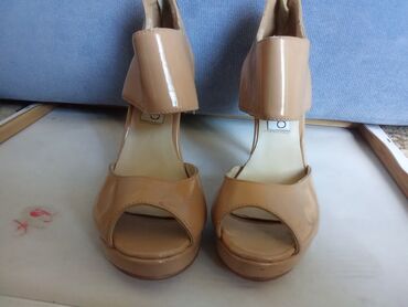 лоро пиано обувь женская цена: Туфли, 38, Jimmy Choo, Б/у, цвет - Бежевый, Самовывоз