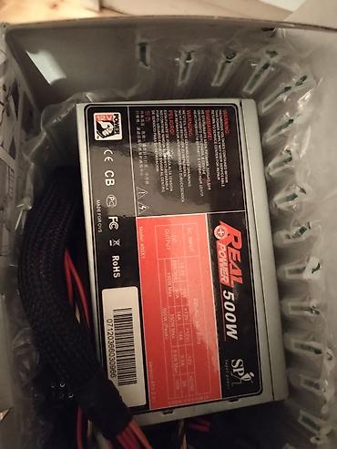 Məhsul: SP+ Real Power 500W 6pin girişi (çevirici ile) ATX2.01