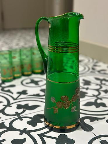 Qab-qacaq və mətbəx ləvazimatları: Stəkanlar, rəng - Yaşıl, Şüşə, 6 ədədli dəst, 300 ml, Rusiya — 2