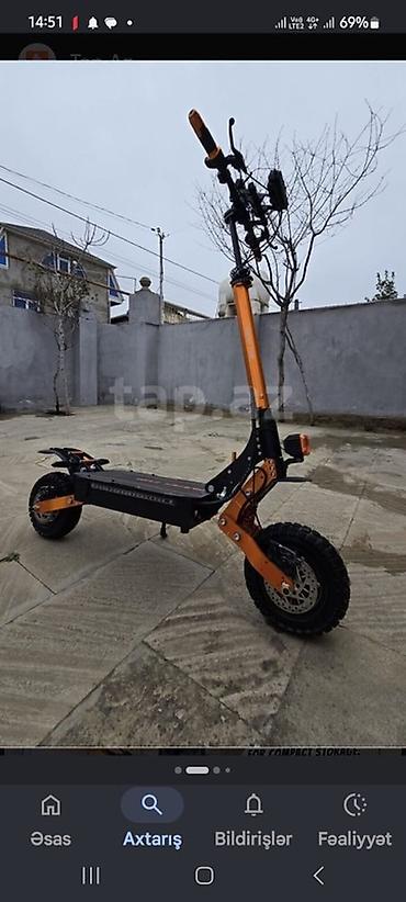 dualtron thunder 3: İşlənmiş Elektrik samokat 11", > 1000 Vt, > 45 km/s, Ünvandan götürmə — 1