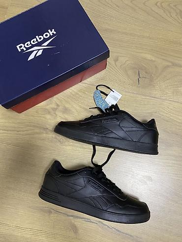 reebok krasovka: Yeni Reebok kişi krossovkası – tam qara rəng - Model: Reebok Classics — 1