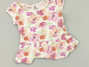 koszulka bordowa: T-shirt, 6-9 months, condition - Very good