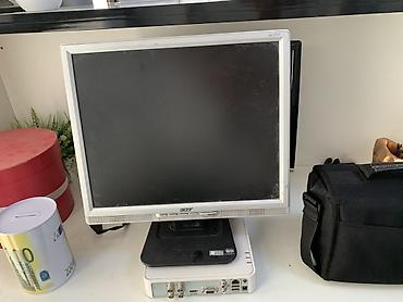 Мониторы: LCD‑монитор Acer AL1717 + компактный системный блок (мини‑ПК) — 1
