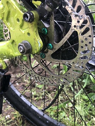Dağ velosipedləri: BTMX GTR dağ velosipedi - Çərçivə: yüngül alaşımlı, lime-yaşıl rəng — 3