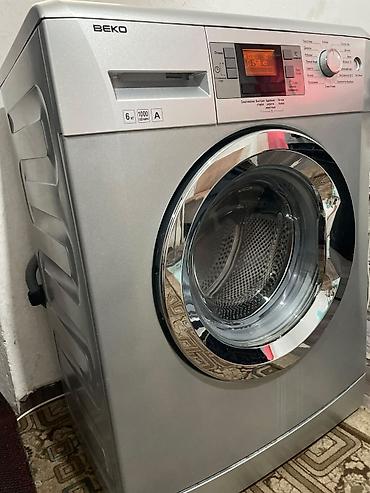5 нитка jak: Стиральная машина BEKO, фронтальная загрузка, серебристый цвет — 1