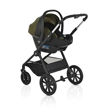 traktor za deca: Cangaroo Kolica za bebe Joker 3u1 – Olive Green (Šifra: CAN0071-70) — 9