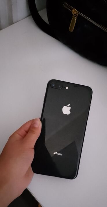 айфон плюс 7: IPhone 8 Plus, Б/у, 64 ГБ, Black Titanium, Чехол, 100 %