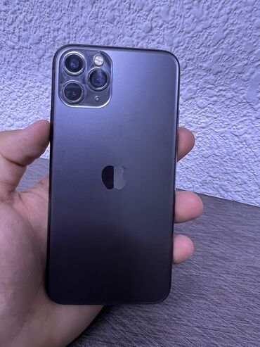 купить макбук эйр бу: IPhone 11 Pro, Б/у, 256 ГБ, Черный, Чехол, 100 %