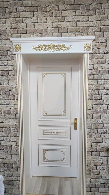 Otaq qapıları: Yeni Otaq qapısı Zəmanətli, Pulsuz quraşdırma, Rayonlara çatdırılma — 12