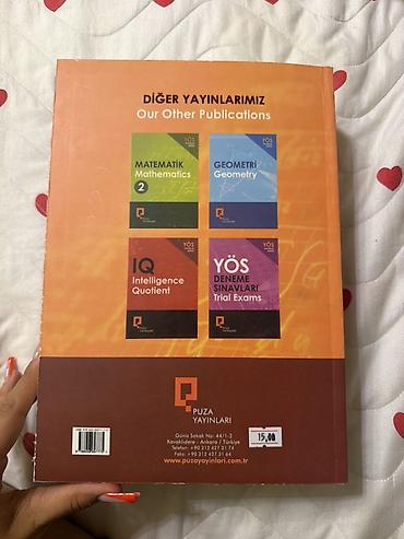 Kitablar və jurnallar: Məhsul: YÖS Hazırlıq Serisi – “Matematik / Mathematics 1” Nəşriyyat — 2