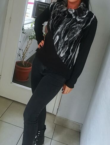 Bluze: S (EU 36), Jednobojni, bоја - Crna — 5