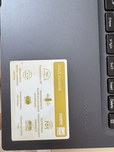 Kompüter ehtiyyat hissələri: ASUS VivoBook noutbuku 3100e irsaddan alinib krediti bu ay bitir -